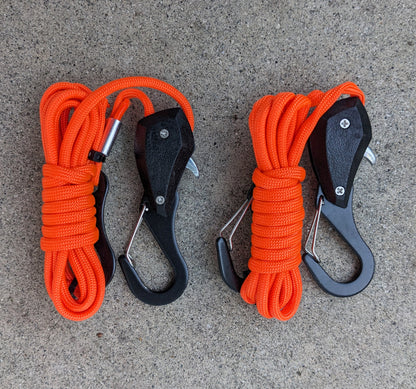Moved By Bikes  Particle Cord Lock Set (pair), 6'