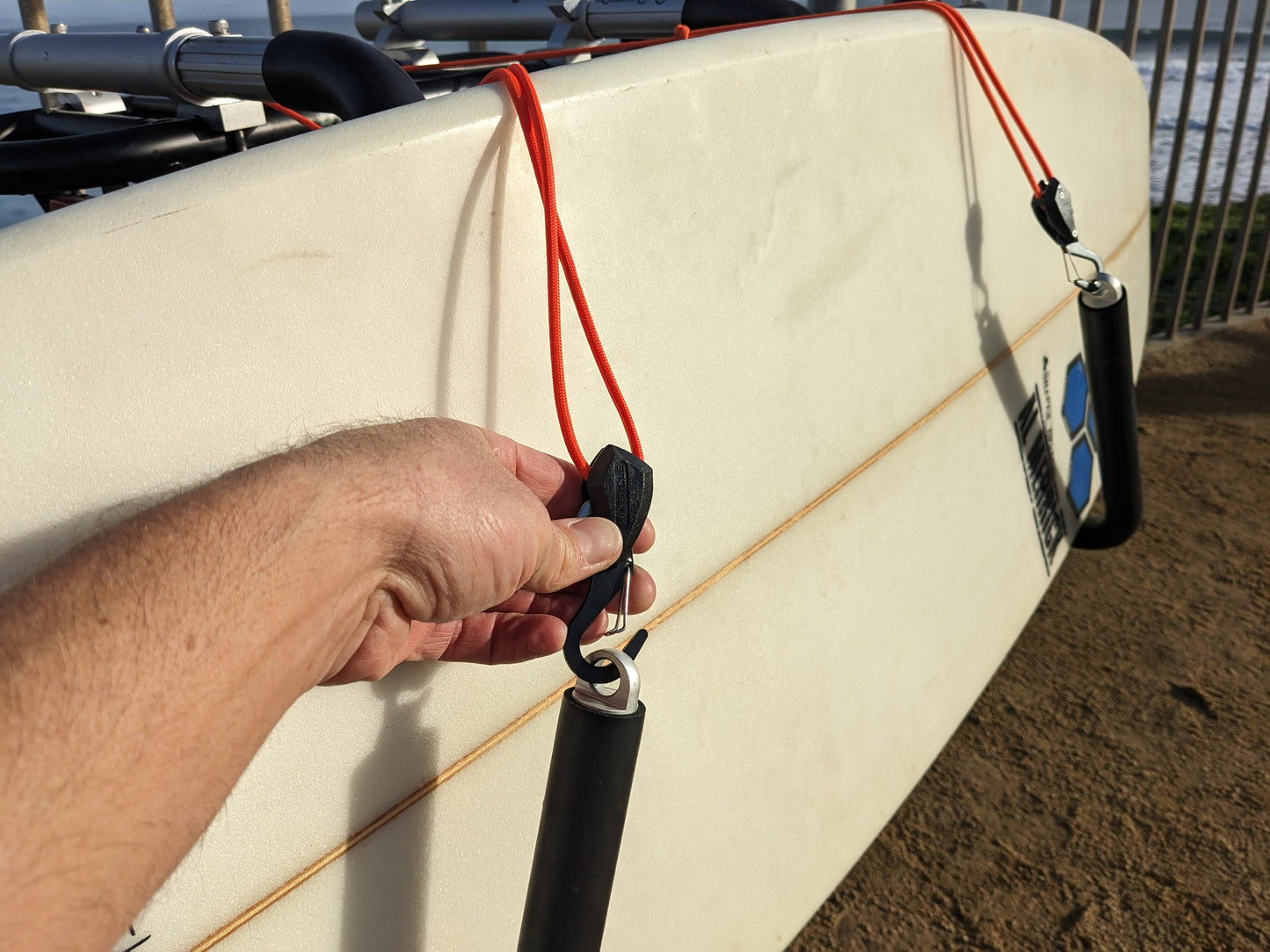 Moved By Bikes  Particle Cord Lock Set (pair), 6'