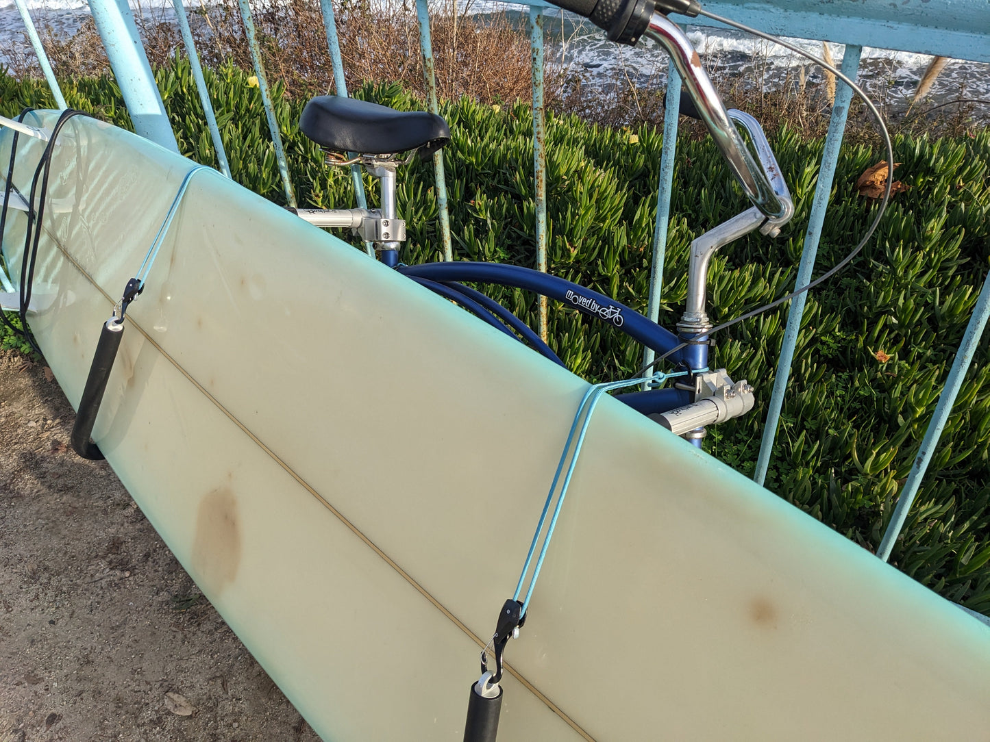 Moved By Bikes  Particle Cord Lock Set (pair), 6'