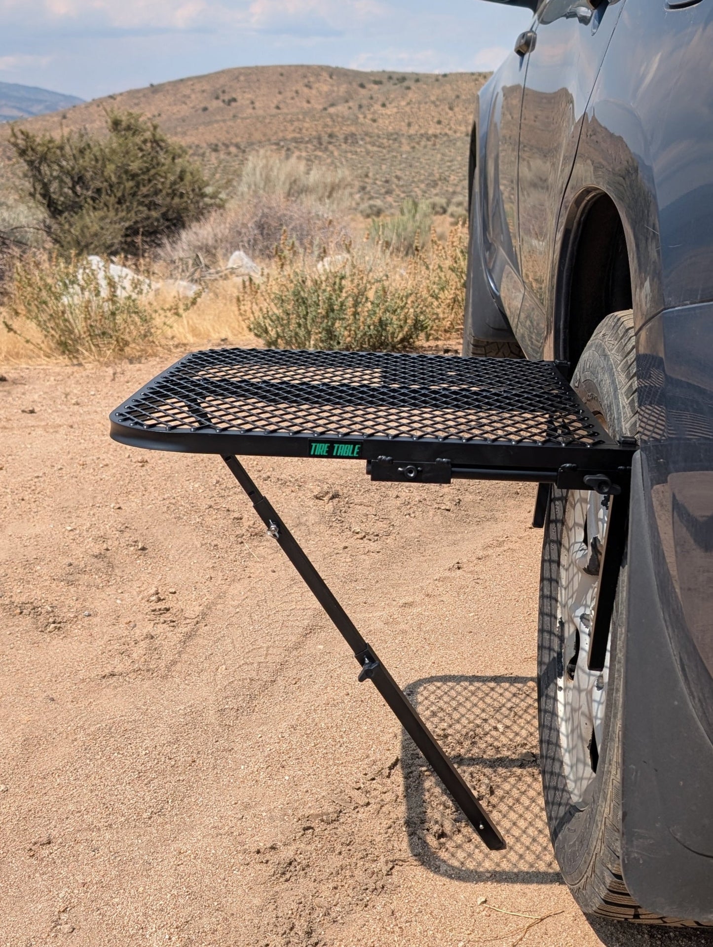 Tailgaters Tire Table SMALL -  Aluminum Camping Table