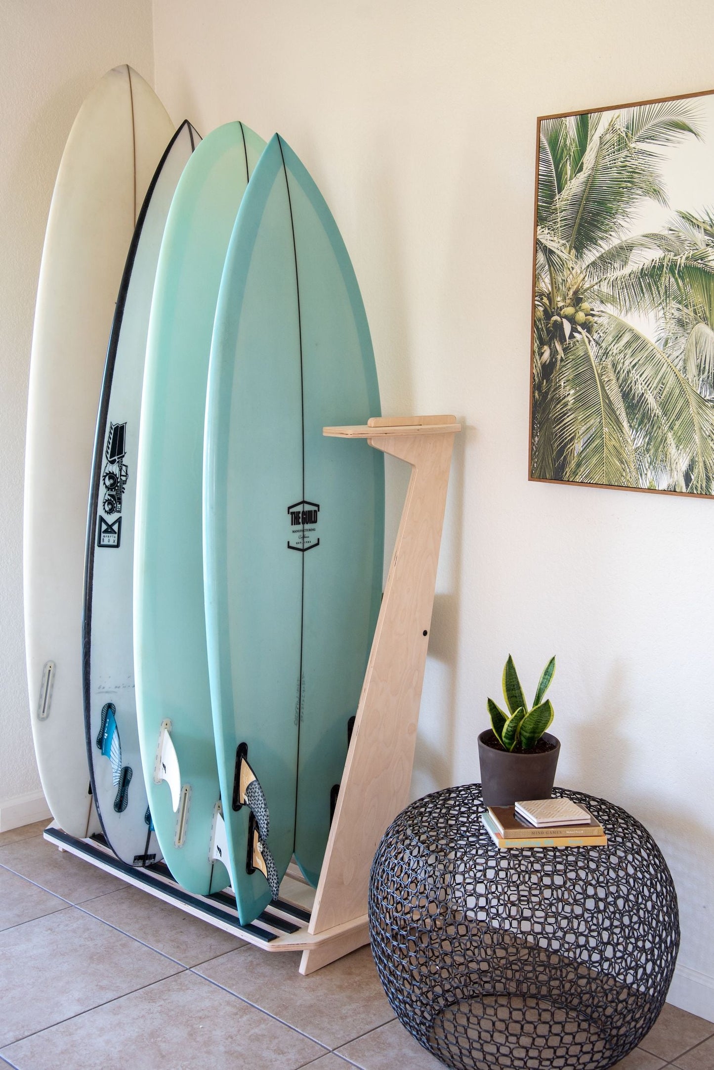 Rado Racks THE PACIFICA freestanding surfboard rack