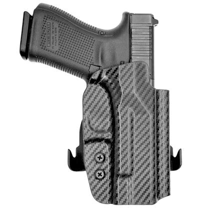 Rounded Gear Paddle Holster fits: Glock 17 19 19X 26 31 32 33 34 45