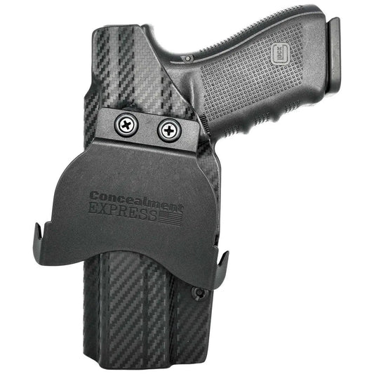 Rounded Gear Paddle Holster fits: Glock 20 21