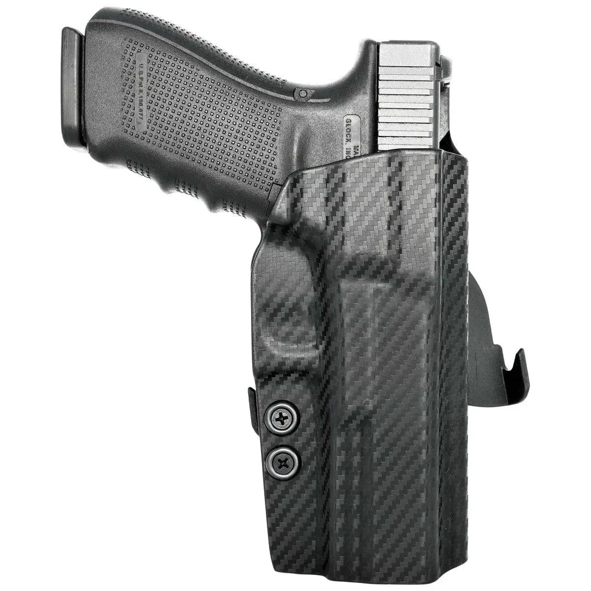 Rounded Gear Paddle Holster fits: Glock 20 21