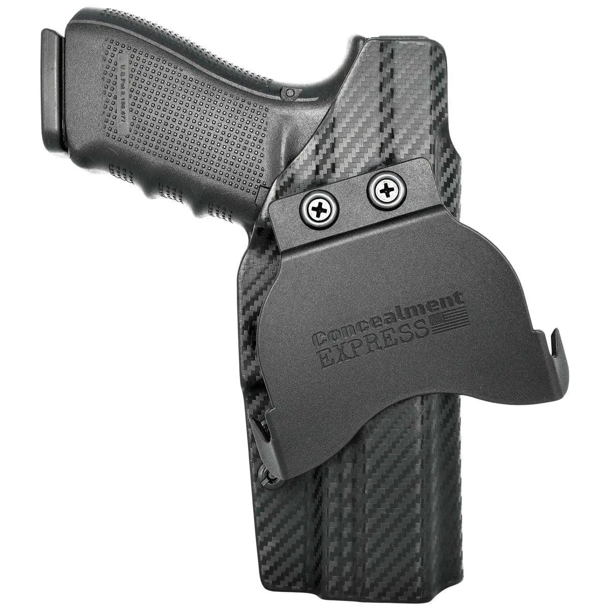 Rounded Gear Paddle Holster fits: Glock 20 21