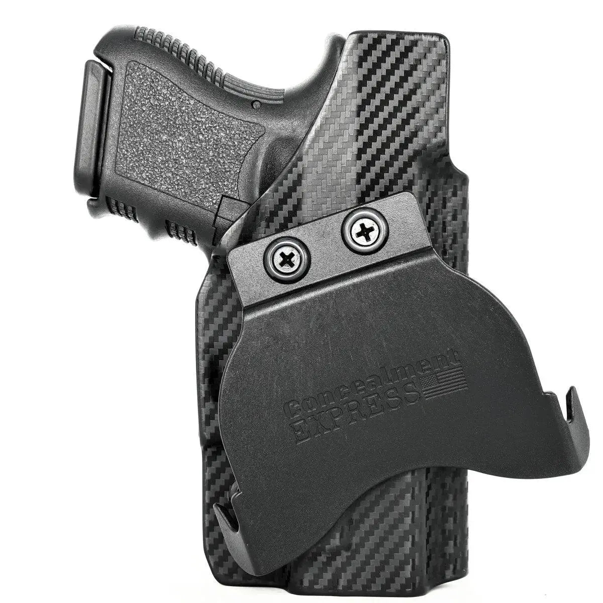 Rounded Gear Paddle Holster fits: Glock 26 27 33