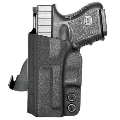 Rounded Gear Paddle Holster fits: Glock 26 27 33