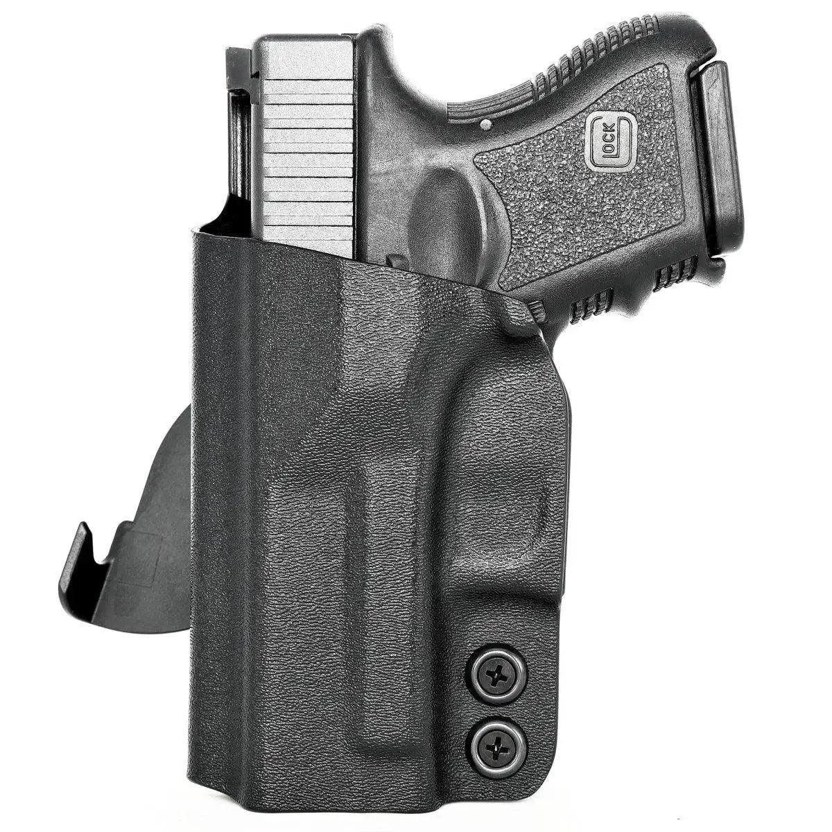 Rounded Gear Paddle Holster fits: Glock 26 27 33