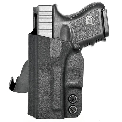 Rounded Gear Paddle Holster fits: Glock 26 27 33