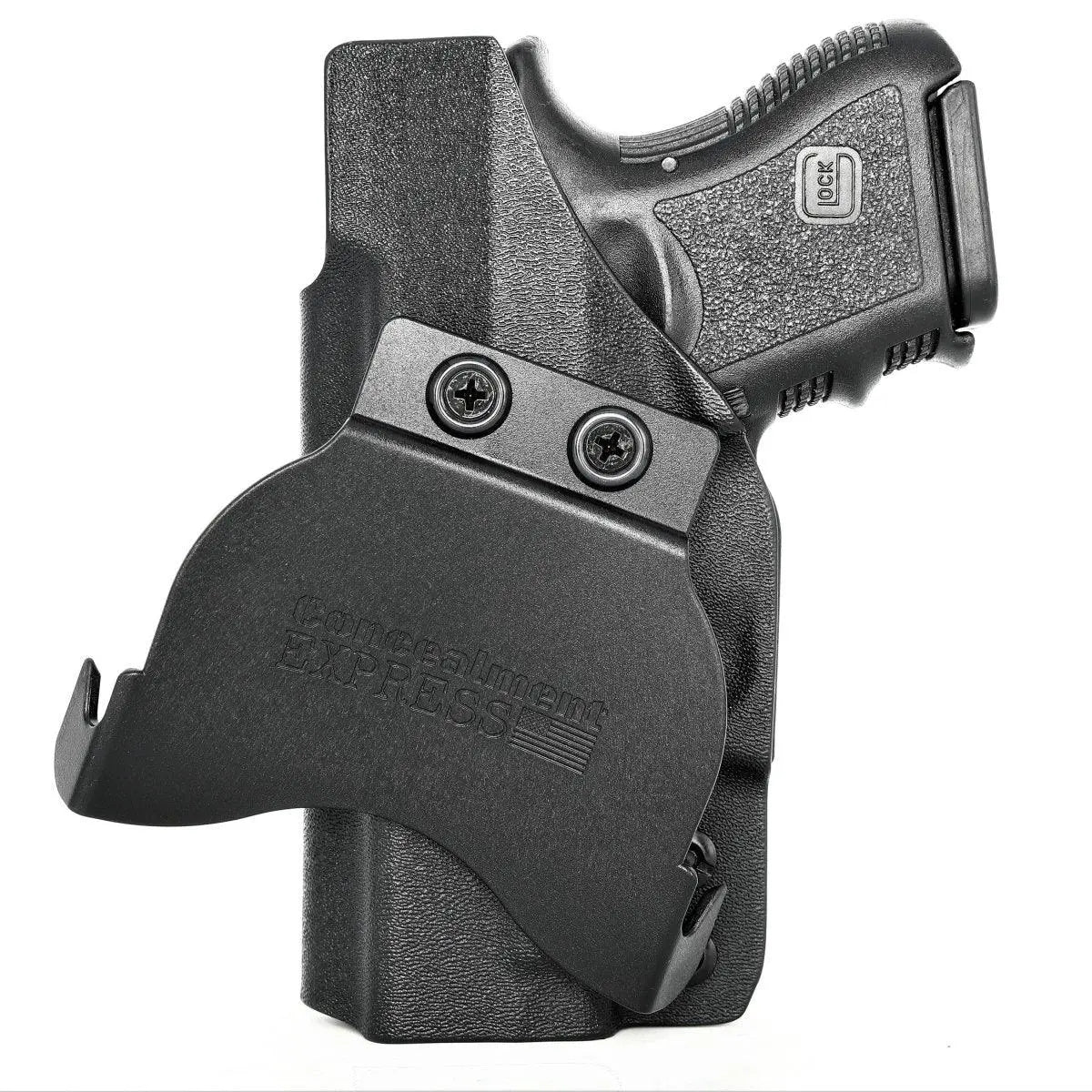 Rounded Gear Paddle Holster fits: Glock 26 27 33
