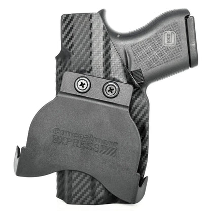 Rounded Gear Paddle Holster fits: Glock 43X