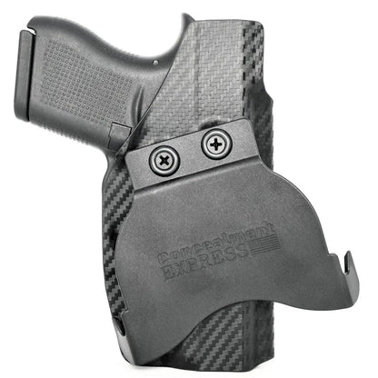 Rounded Gear Paddle Holster fits: Glock 43X