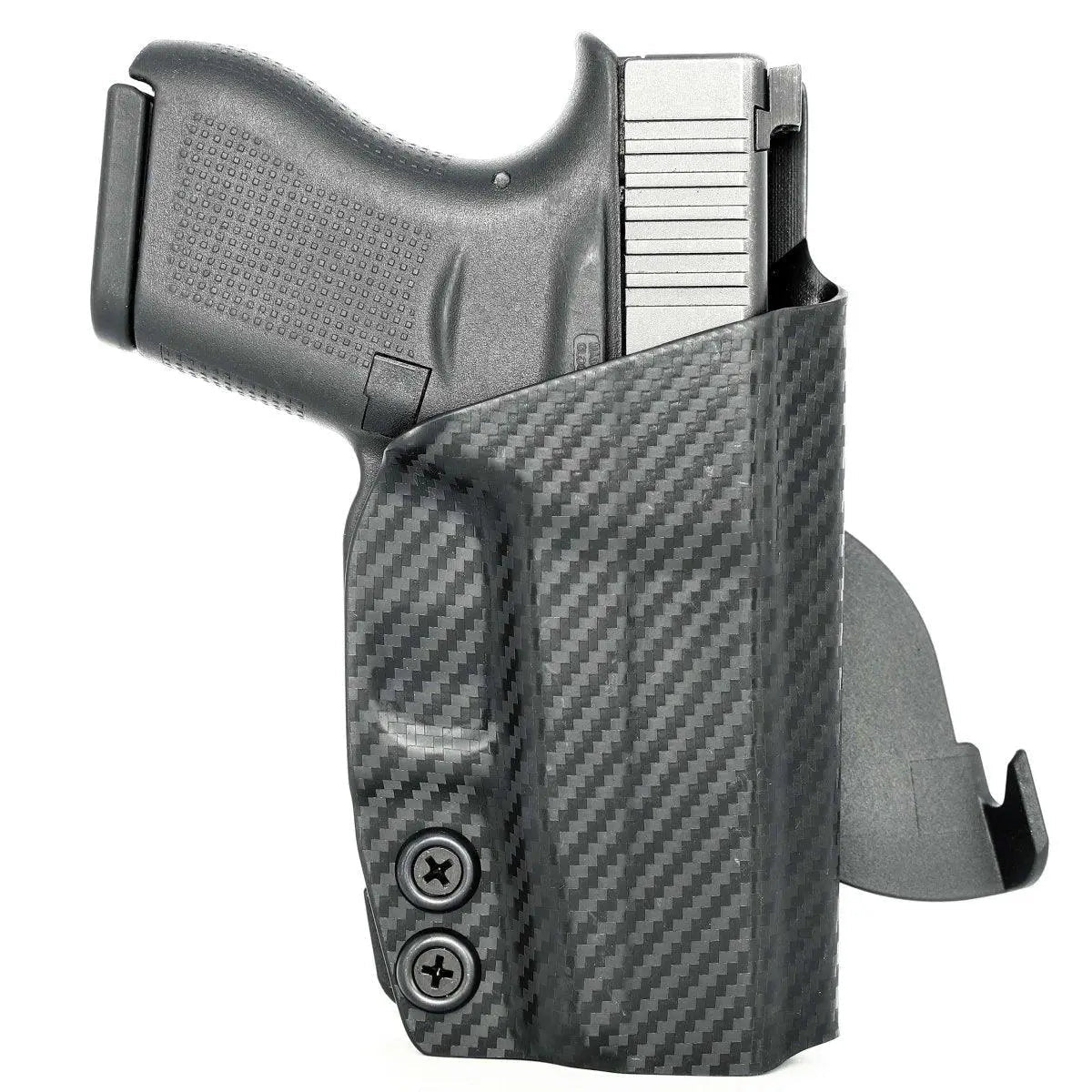 Rounded Gear Paddle Holster fits: Glock 43X
