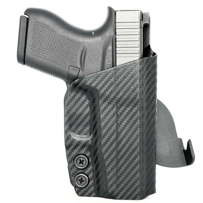 Rounded Gear Paddle Holster fits: Glock 43X