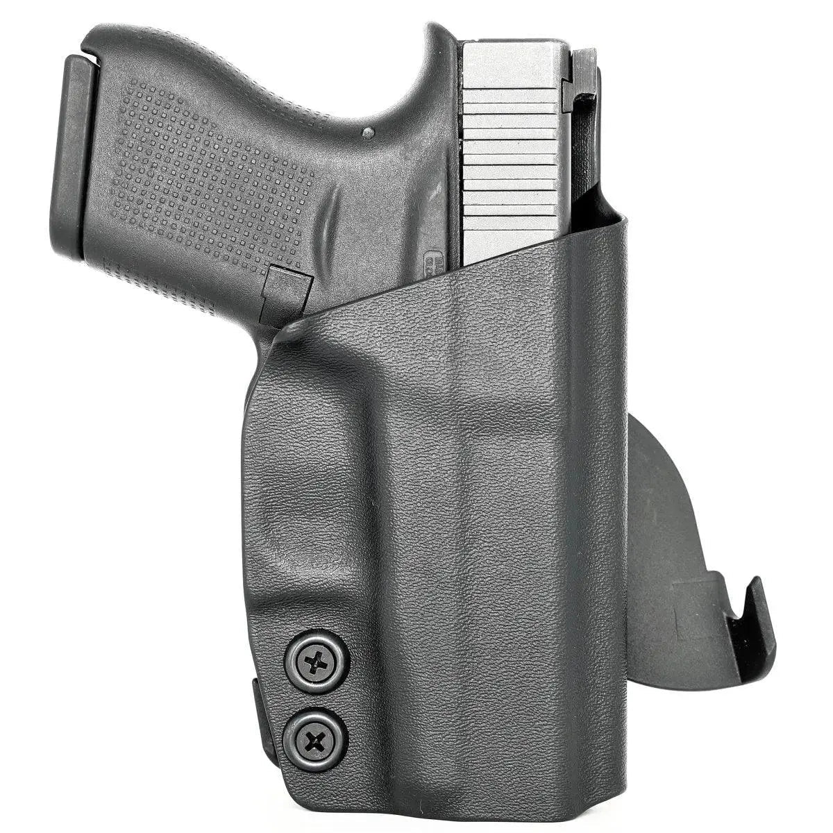 Rounded Gear Paddle Holster fits: Glock 43X