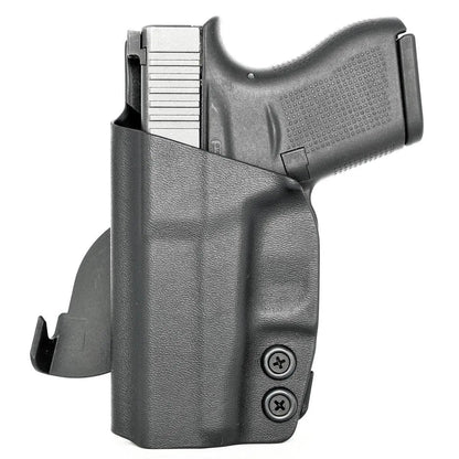 Rounded Gear Paddle Holster fits: Glock 43X