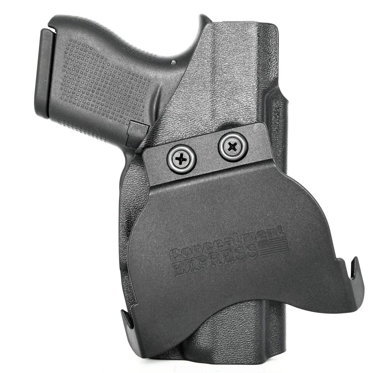 Rounded Gear Paddle Holster fits: Glock 43X