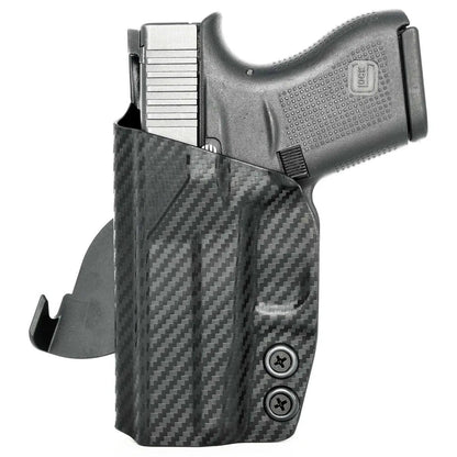 Rounded Gear Paddle Holster fits: Glock 43X