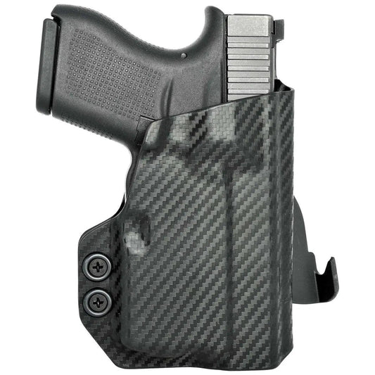 Rounded Gear Paddle Holster fits: Glock 43X TLR-6