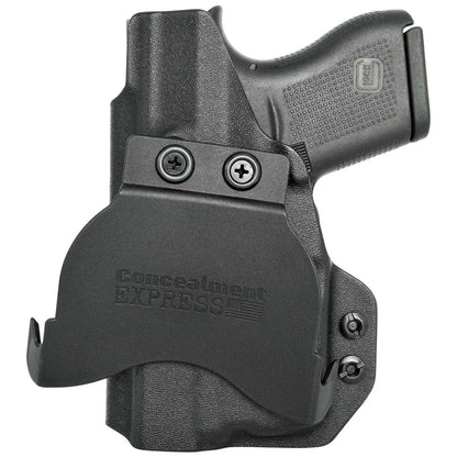 Rounded Gear Paddle Holster fits: Glock 43X TLR-6