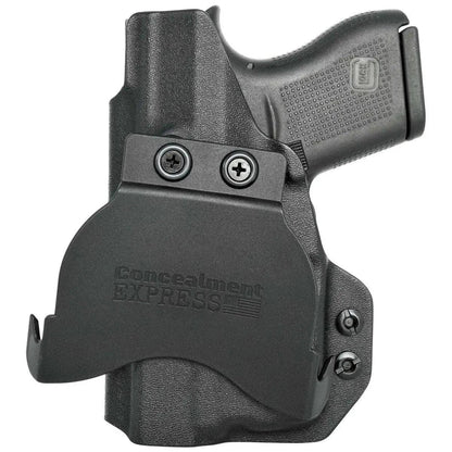 Rounded Gear Paddle Holster fits: Glock 43X TLR-6