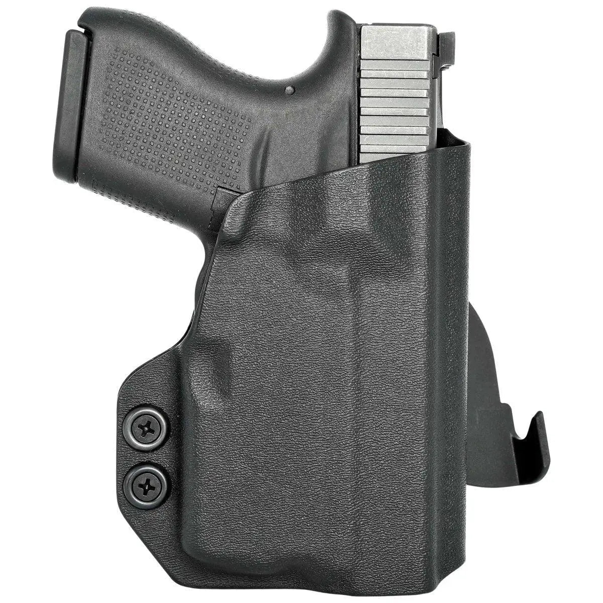 Rounded Gear Paddle Holster fits: Glock 43X TLR-6