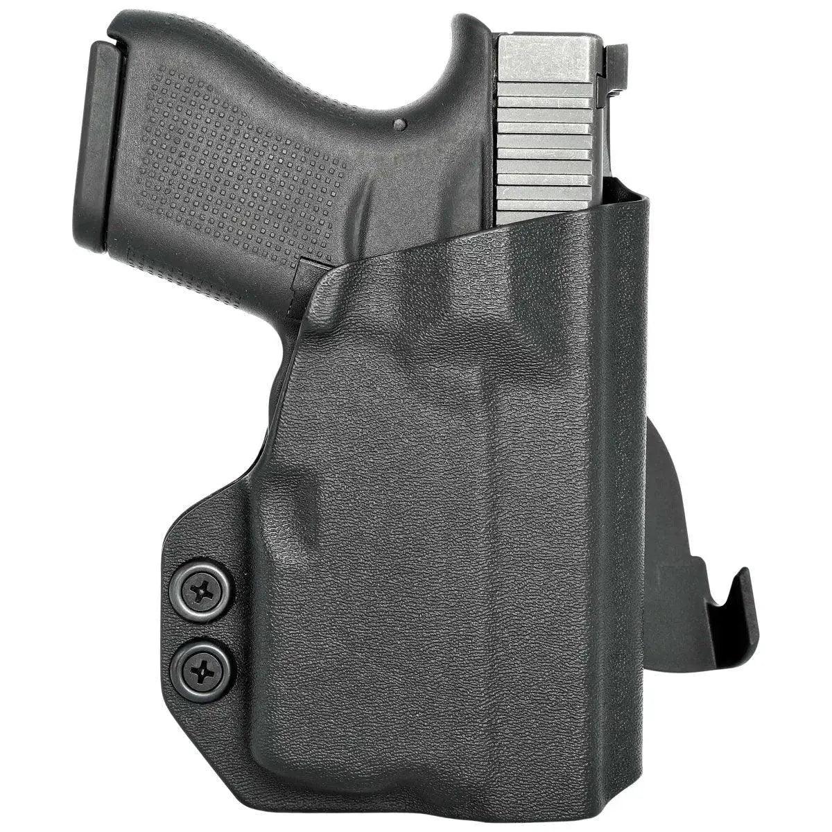 Rounded Gear Paddle Holster fits: Glock 43X TLR-6