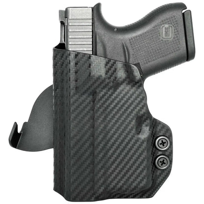 Rounded Gear Paddle Holster fits: Glock 43X TLR-6