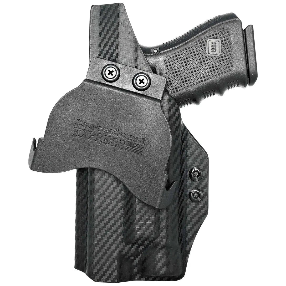 Rounded Gear Paddle Holster fits: Glock DS TLR-1