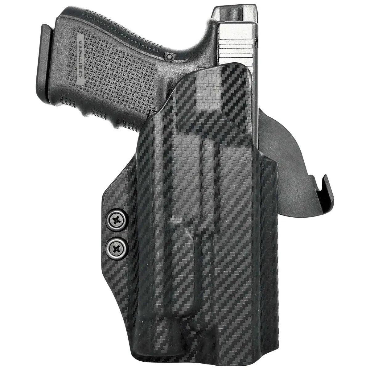 Rounded Gear Paddle Holster fits: Glock 17 19 19X 26 31 32 33 34 45 TLR7A/TLR7X