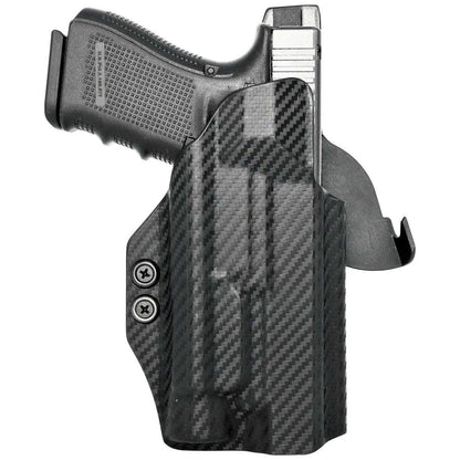 Rounded Gear Paddle Holster fits: Glock 17 19 19X 26 31 32 33 34 45 TLR7A/TLR7X