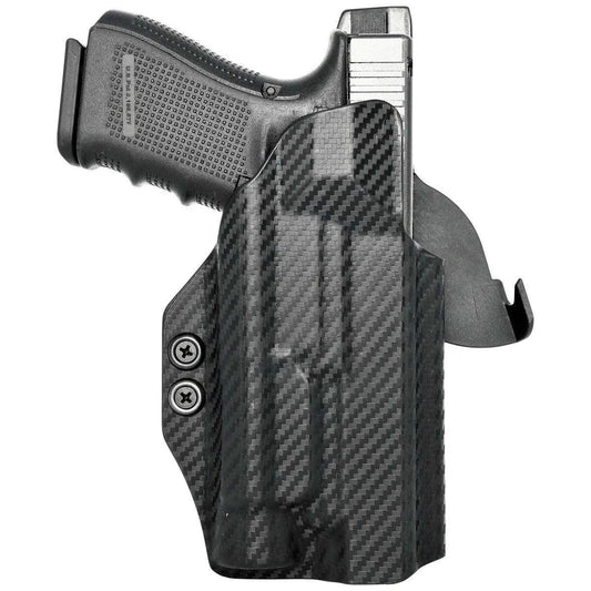 Rounded Gear Paddle Holster fits: Glock 17 19 19X 26 31 32 33 34 45 TLR7A/TLR7X