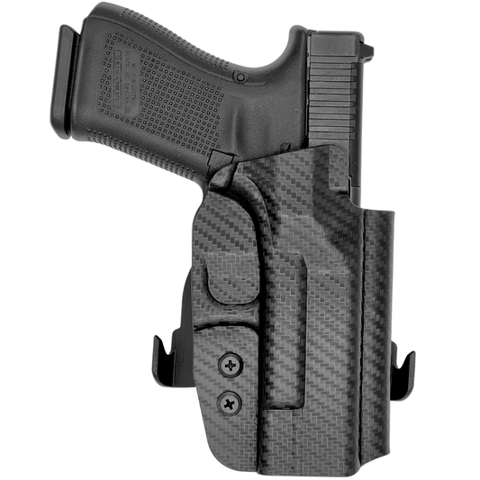 Rounded Gear Paddle Holster fits: Glock 19 19X 23 32 45