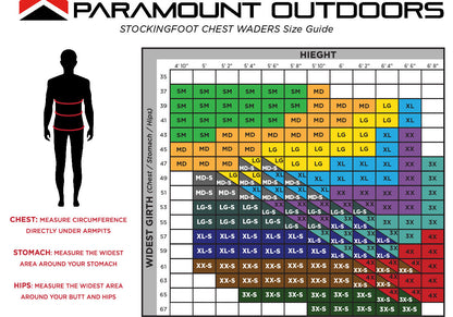 Paramount Outdoors Whetstone II Chest Wader