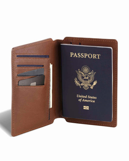 Vincero The Passport Wallet - Saddle