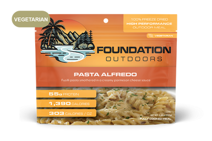 Foundation Outdoors Pasta Alfredo Meal