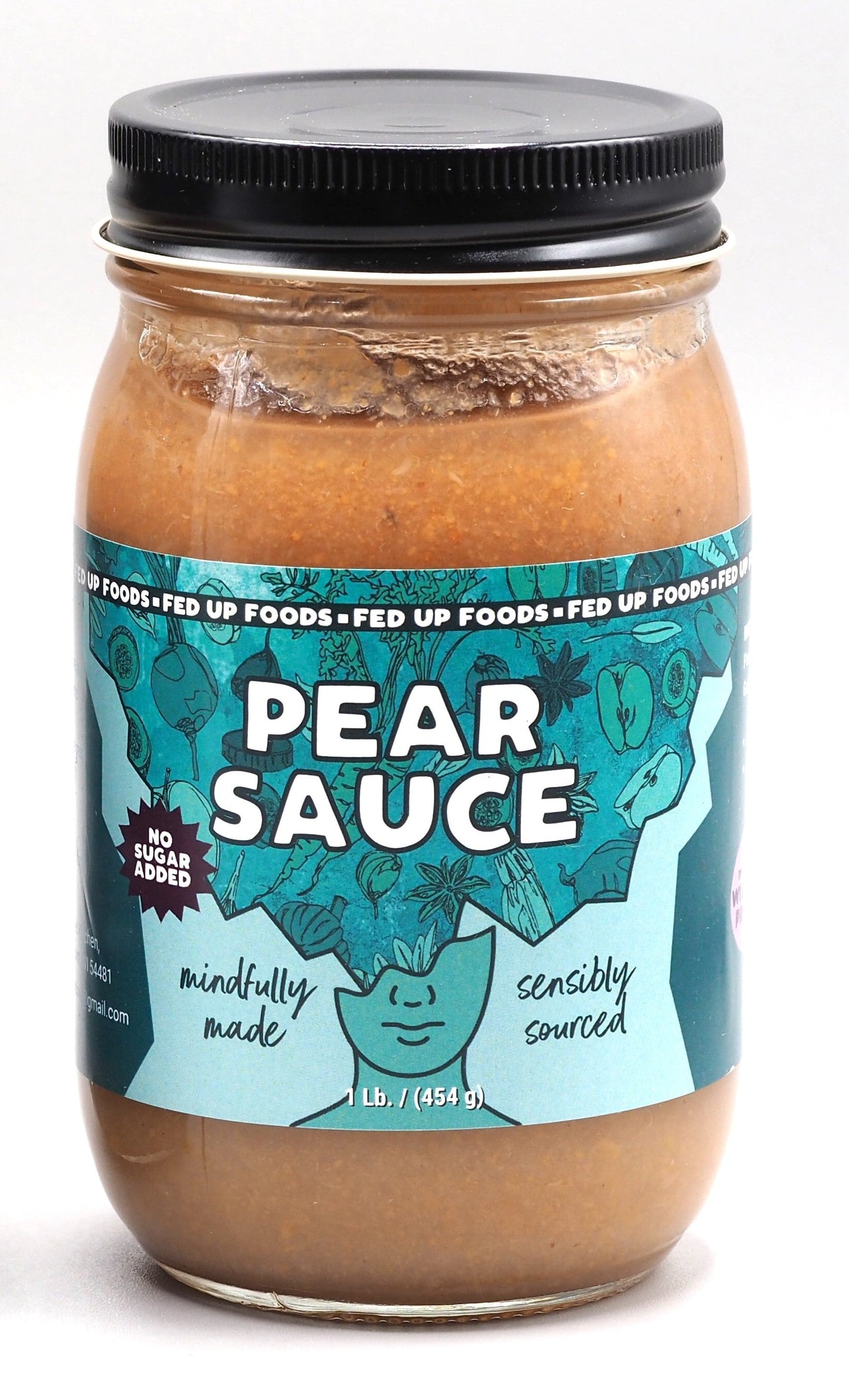 Fed Up Foods Pear Sauce