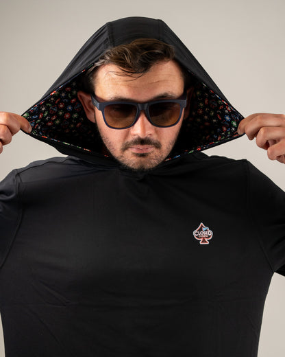 Pins and Aces Performance Golf Hoodie - Closed Course