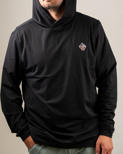 Pins and Aces Performance Golf Hoodie - Closed Course