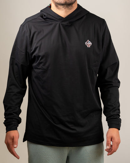 Pins and Aces Performance Golf Hoodie - Closed Course