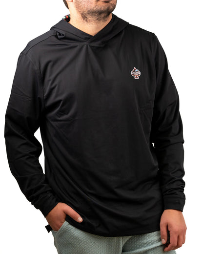 Pins and Aces Performance Golf Hoodie - Closed Course