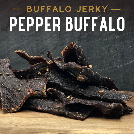 M&S Meats Montana Pepper Buffalo Jerky