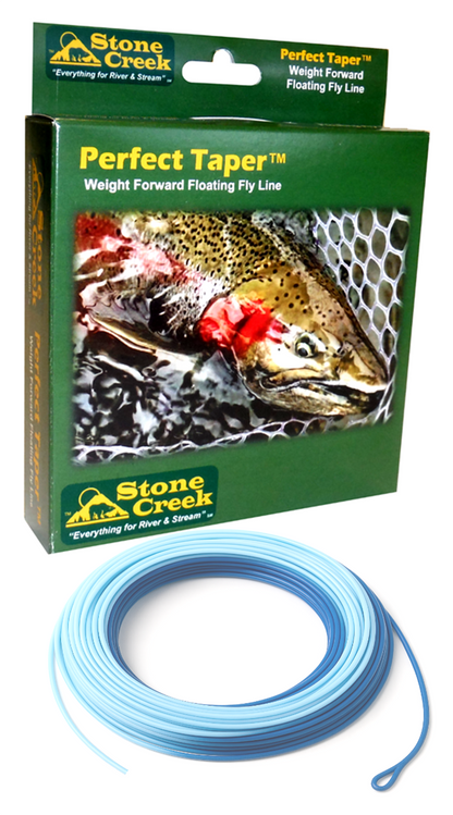 Stone Creek Perfect Taper™ - Sky - Two Color Floating Fly Line