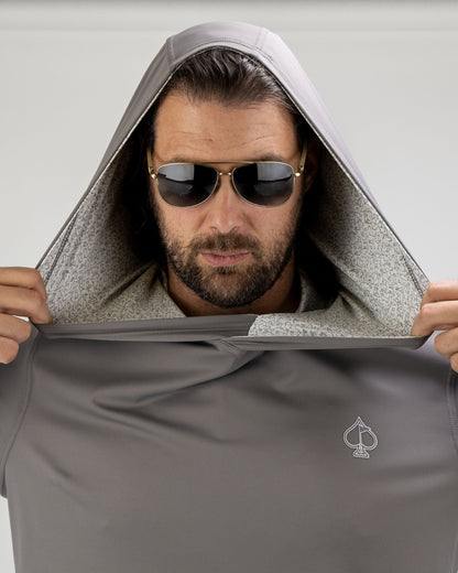 Pins and Aces Performance Golf Hoodie - Man's Best Friend