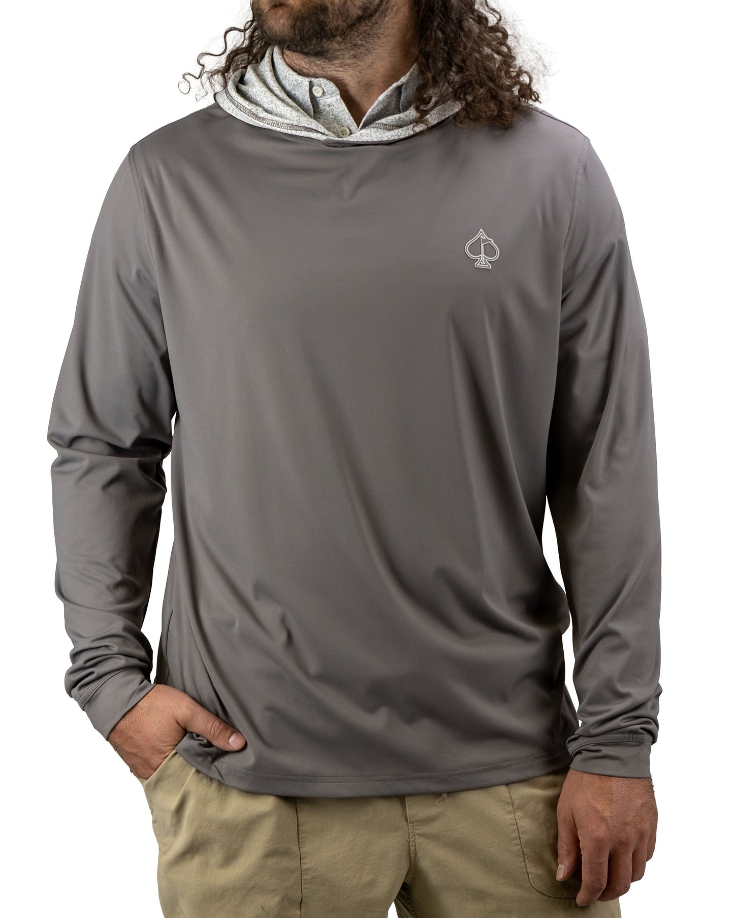 Pins and Aces Performance Golf Hoodie - Man's Best Friend