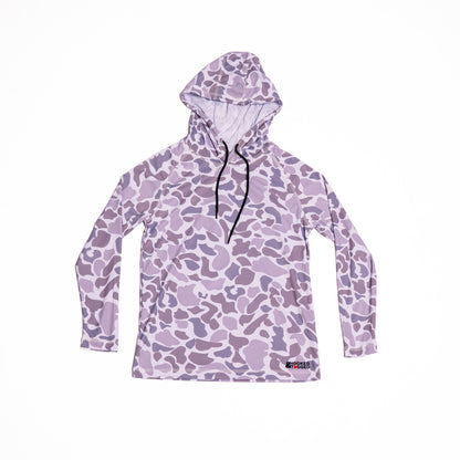 Hooked & Tagged  - Youth Old School Camo Performance Hoodies