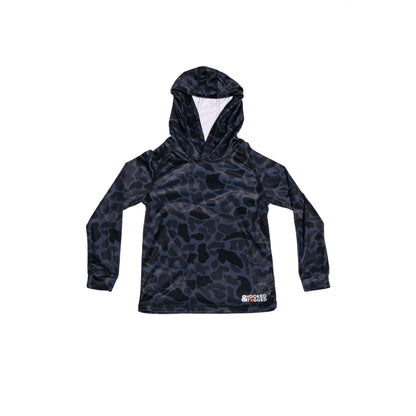 Hooked & Tagged  - Toddler Old School Camo Performance Hoodies