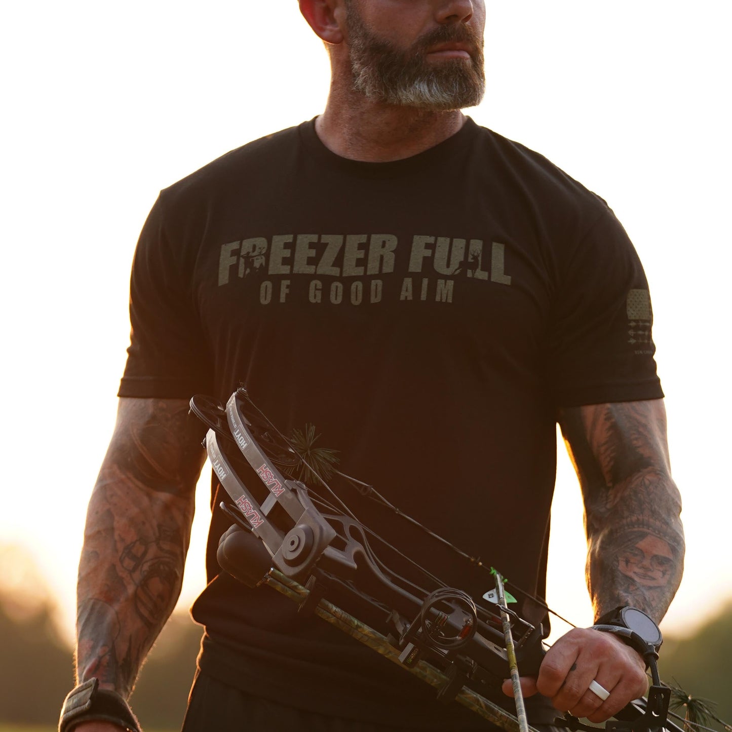 Bow Crew Apparel "Freezer Full Of Good Aim" Tee