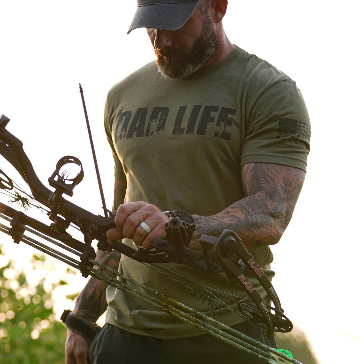 Bow Crew Apparel "DAD LIFE" Tee