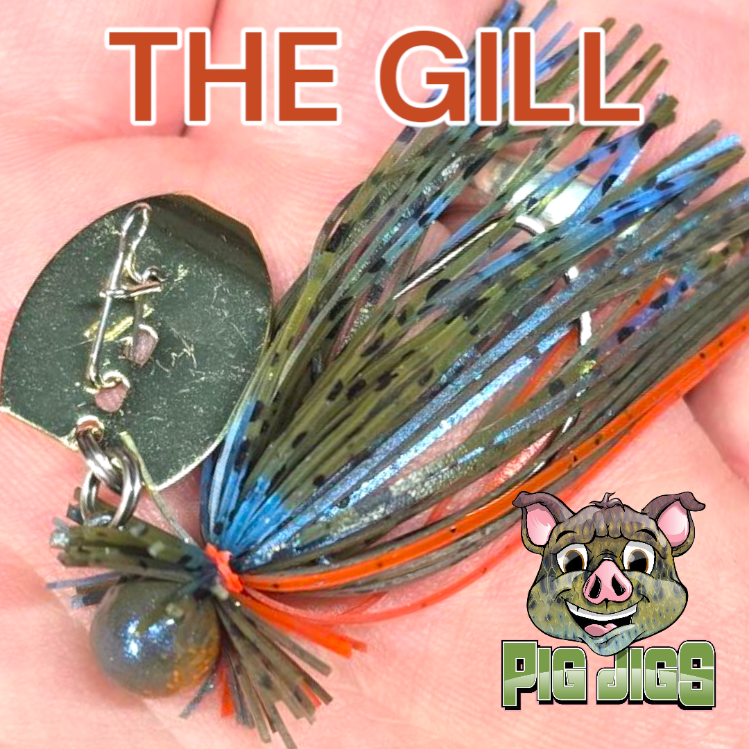 Pig Jigs 1/8 OZ EWG  LIL BUDDY BLADED JIG